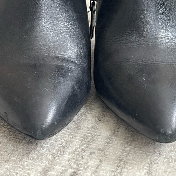 Geox Leather high heel Boot with side zip - Picture 11 of 12